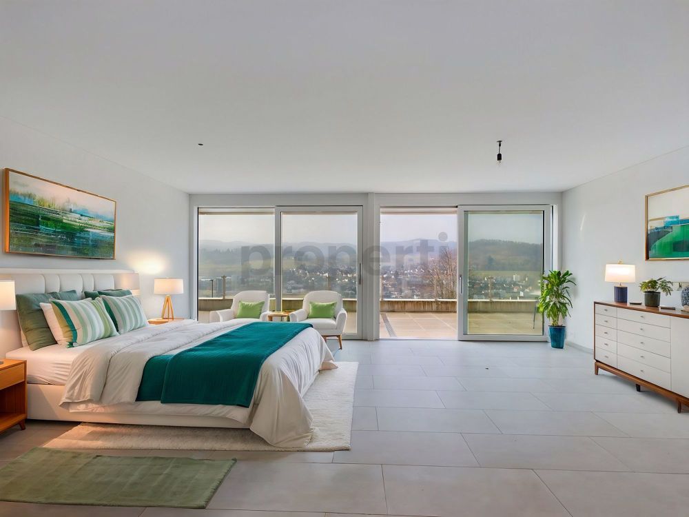 Exklusive Terrassenwohnung mit Panoramablick in Füllinsdorf - Image 4