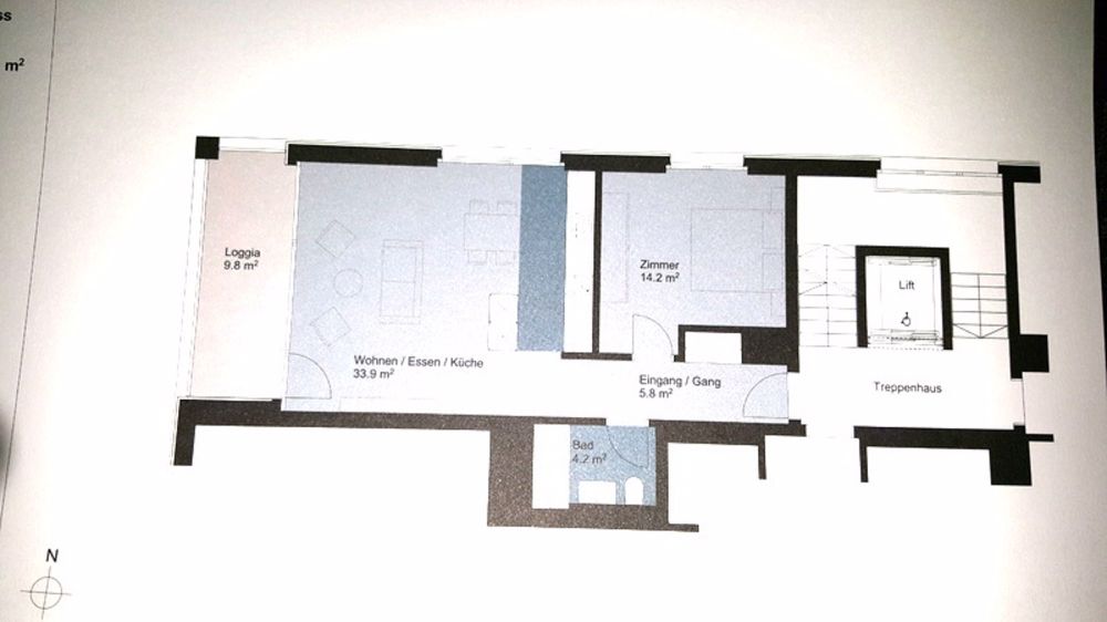 2½ ZI-WOHNUNG IN FRAUENFELD (TG), MÖBLIERT, TEMPORÄR - Bild 10