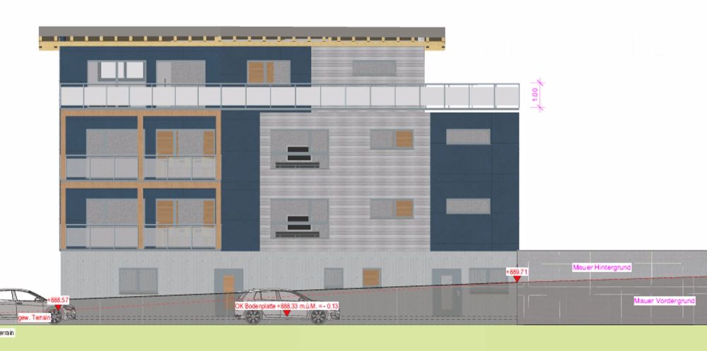 ZU VERMIETEN: Neubau 3½-Zimmer-Attikawohnung in Ried-Brig | MFH "Pionier - Bild 7