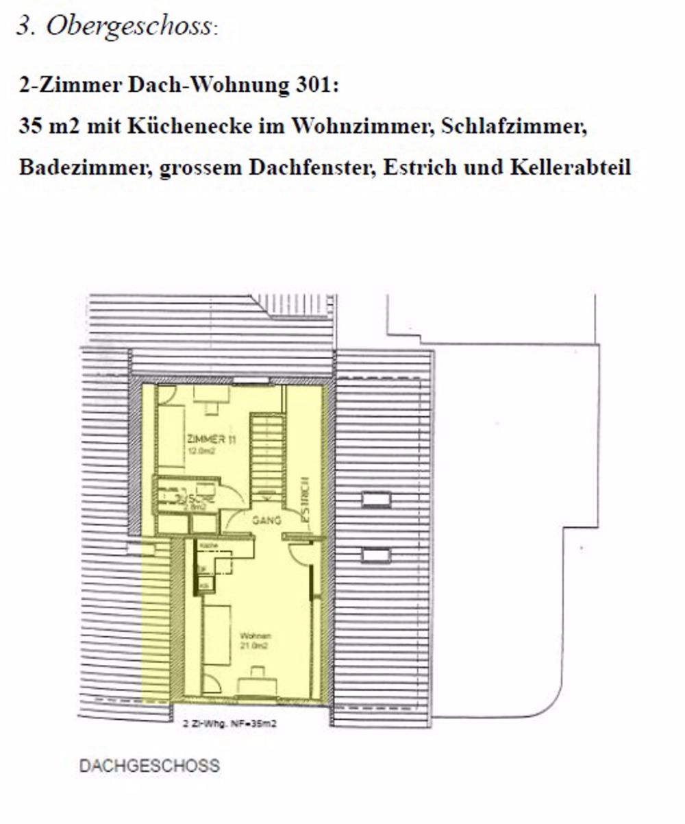 Charmante 2-Zimmer-Wohnungen im Dorfkern Einsiedeln - Bild 6
