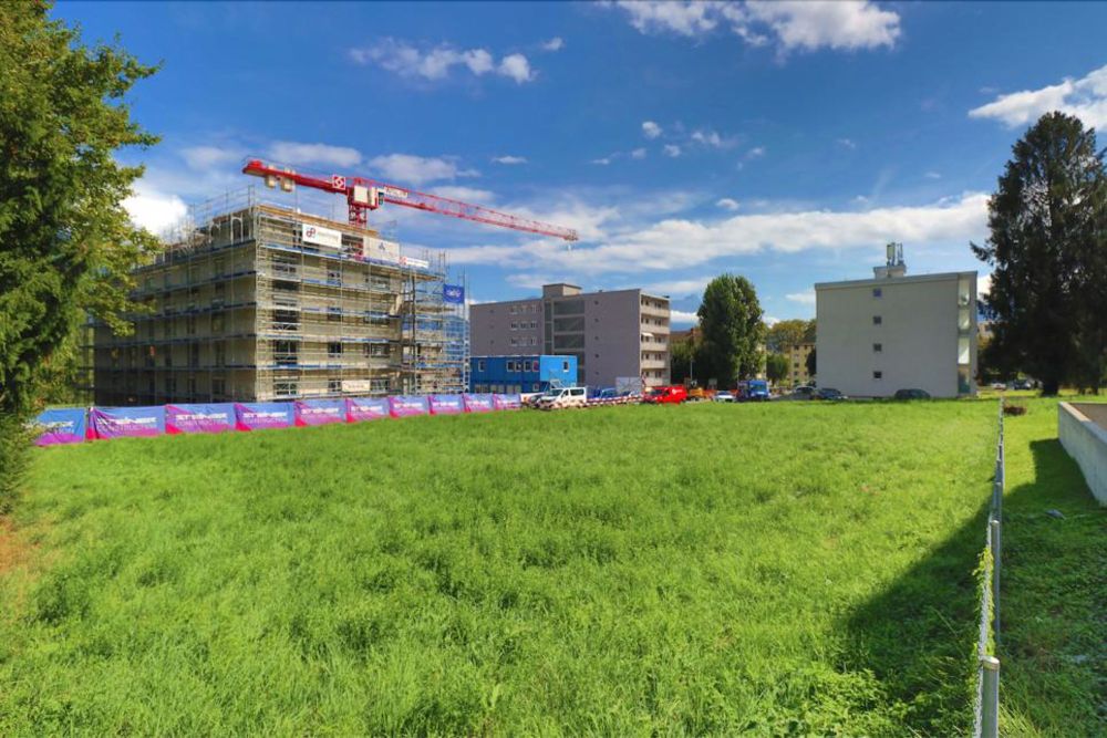 F02_Appartement de 2.5 pièces en Attique - Vue depuis le Nord-Ouest