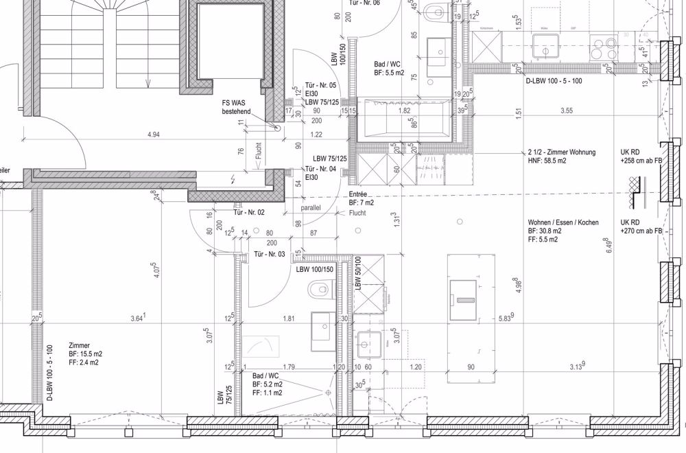 Erstbezug: Stilvolle 2.5 Zimmer Wohnung im Herzen der Aarauer Alstadt - Bild 3