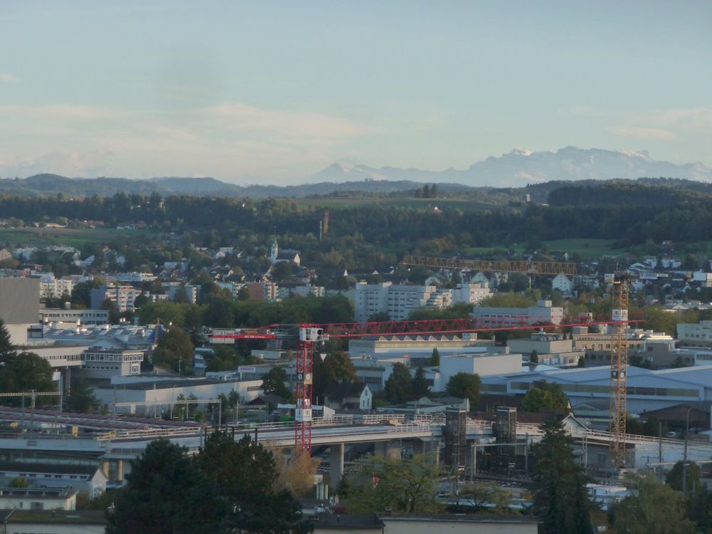 5.5-Zimmer-Maisonettewohnung mit Dachterrasse - Aussicht
