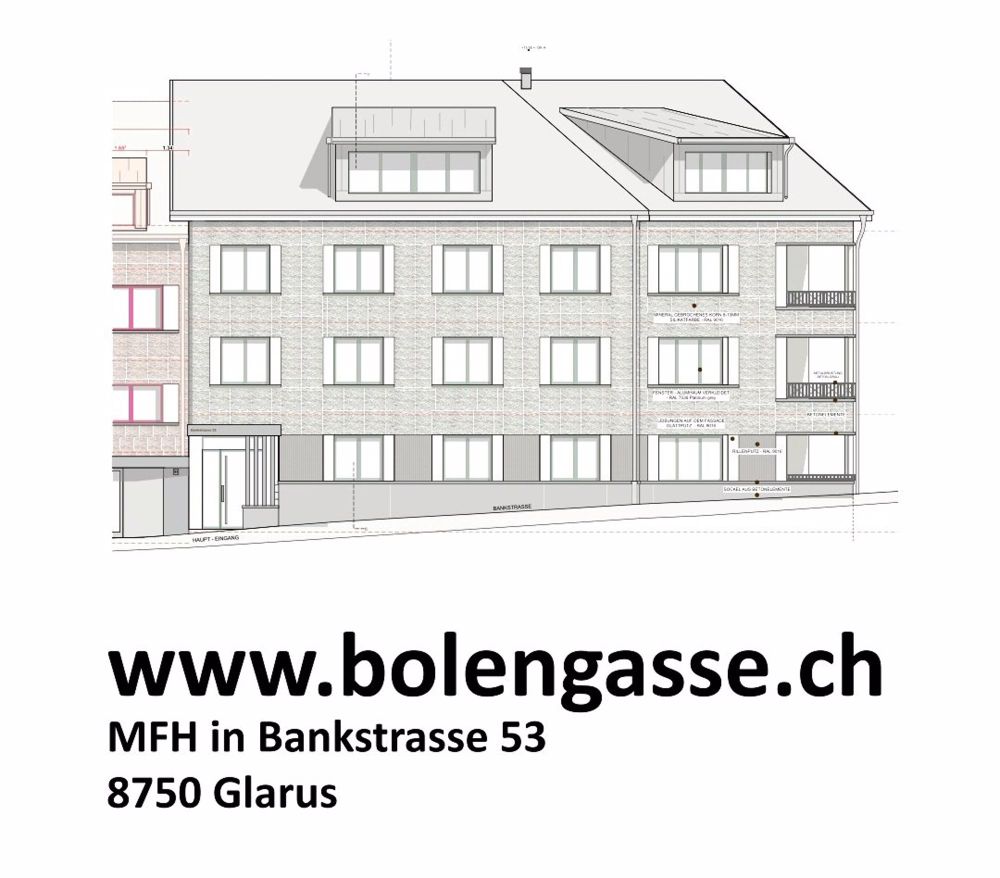 3.5 Zimmerwohnung in Bankstrasse 53 Glarus. mehr infos: bolengasse.ch - Bild 6