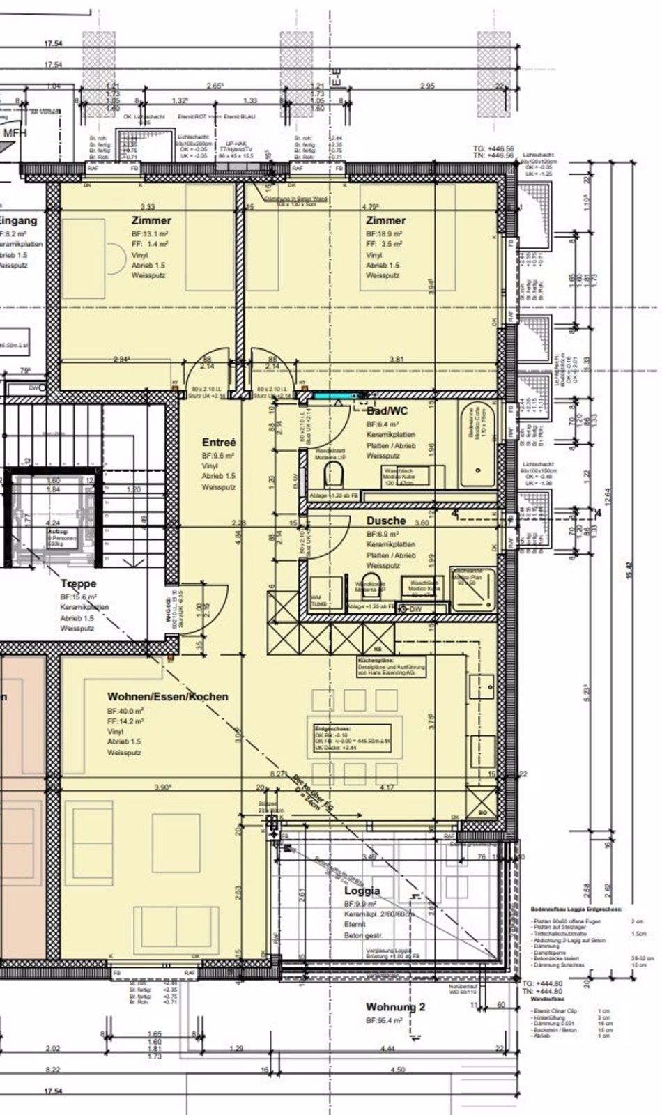 3 ½ Zimmer-Wohnung in Tecknau mieten - Bild 2