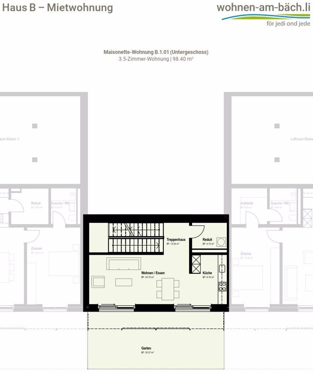 Neubau am Bächli - 3.5-Zimmerwohnung mit Stil - Bild 8