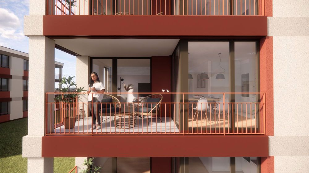 Moderne 3.5-Zimmer-Wohnung mit Balkon und Garage in Obfelden - Bild 3