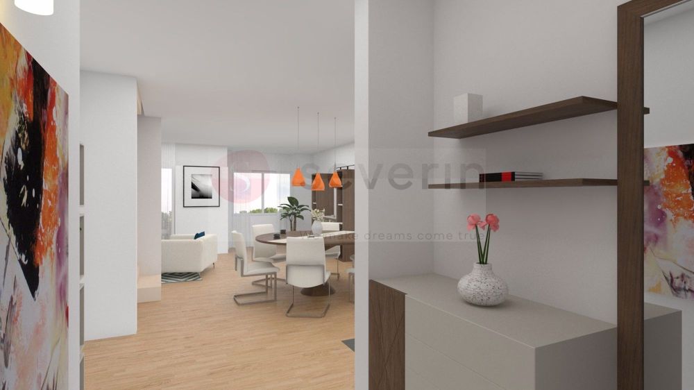LANDHAUSIDYLLE RÜDLINGEN: 5 WOHNUNGEN 3.5/4.5 ZIMMER INKL TGPP. - ESSBEREICH