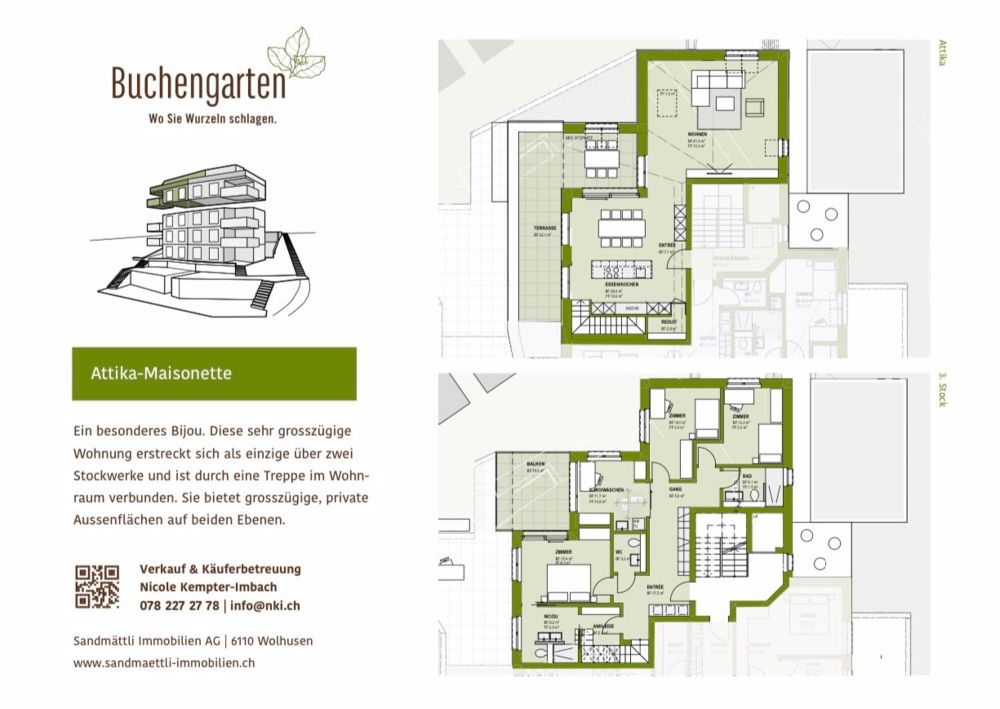 3,5 & 5,5 Zimmer Eigentumswohnungen in 6110 Wolhusen zu verkaufen - Bild 10