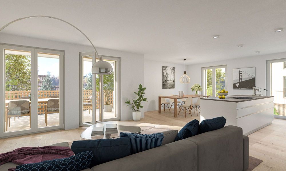 Grosszügige 2.5-Zimmer-Dachwohnung in Zweidlen - Bild 5