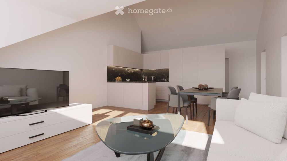 Moderne 3.5-Zimmer-Wohnung mit Gartensitzplatz in Märstetten - Bild 4