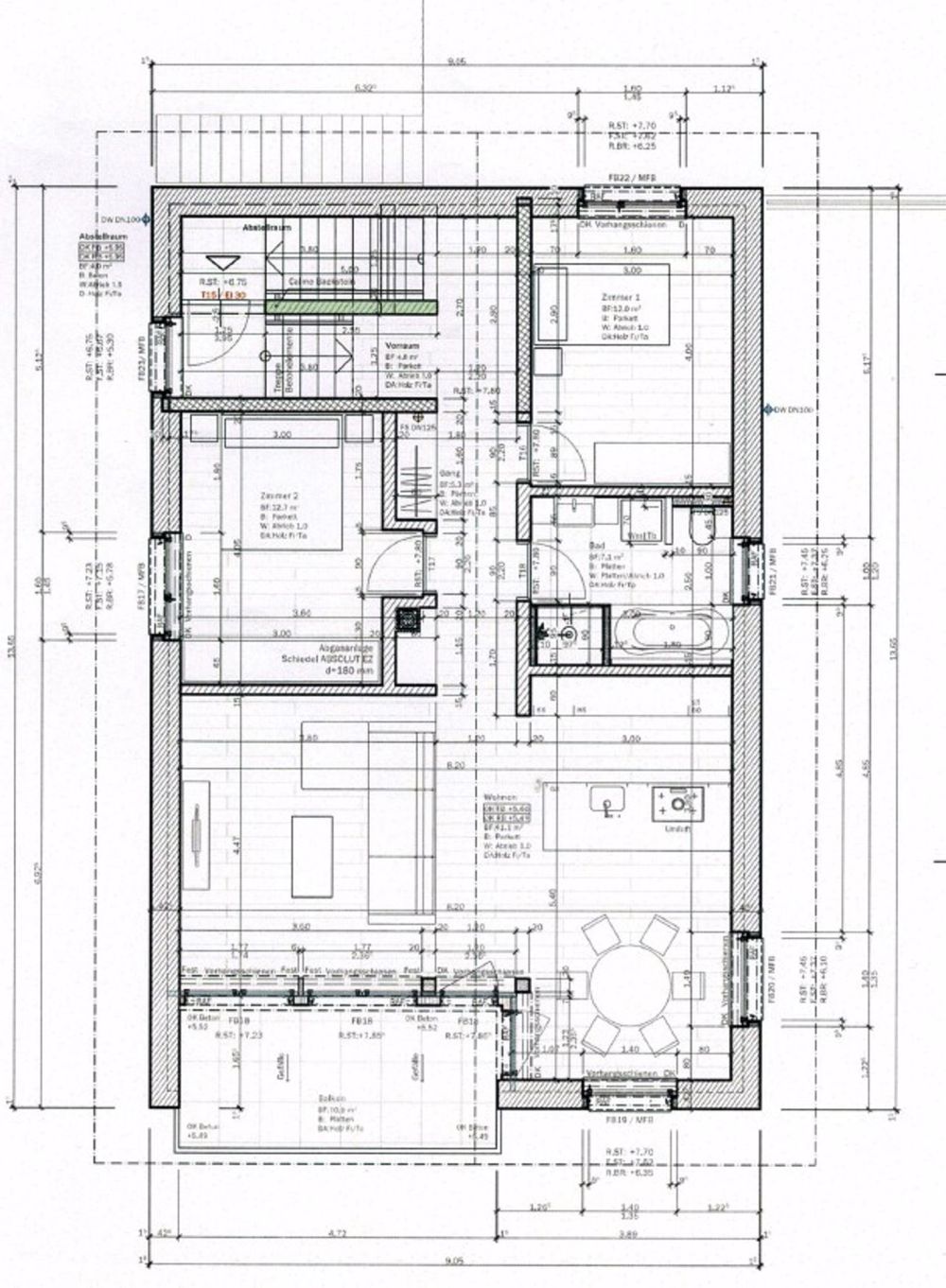 Neue 3.5-Zimmer-Dachwohnung an zentraler Lage (Erstwohnung) - Bild 9