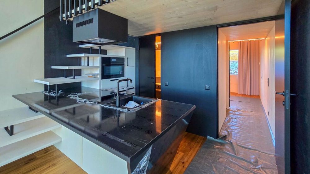 2.5 Zi-Tiny House mit unverbaubarem Weitblick - Küche
