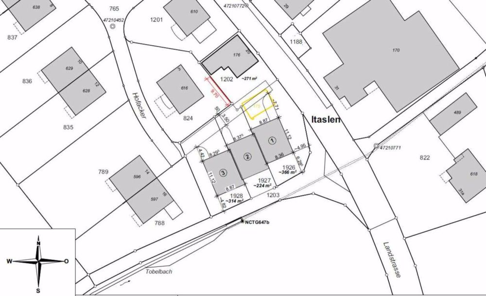 Zu verkaufen in 8362 Itaslen, neues 5½ Zi.-REFH, an ruhiger, sonniger Lage angrenzend an Landwirtschaftszone ! - Bild 2