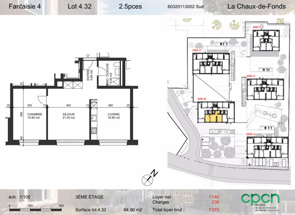 Très bel appartement de 2.5 pièces entièrement neuf - Bild 10
