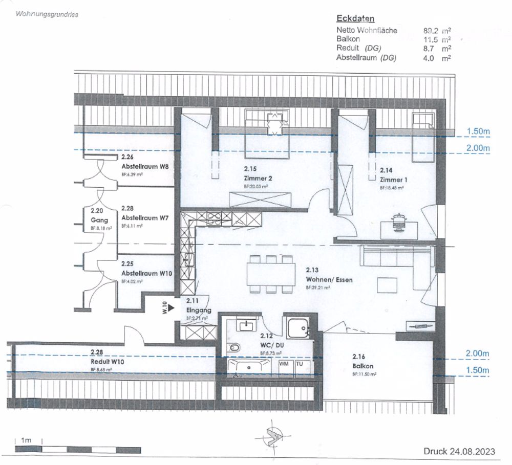 Gemütliche 3.5 -Zimmerwohnung in Hägglingen - Bild 1