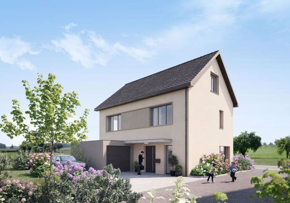 Moderne und grosszügige Einfamilienhäuser - 6EFH_Buch-bei-Frauenfeld_Aussen_K06_Final_02