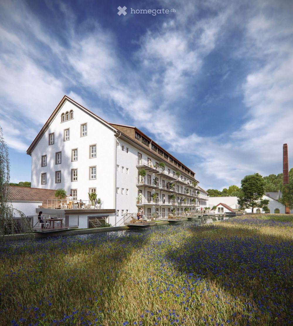 Moderne 1-Zimmer-Loft-Wohnung in historischem Industriegebäude - Bild 1