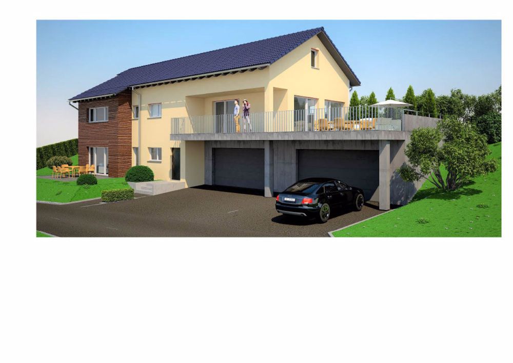 Neubauwohnung mit grossem Sitzplatz und eigene Waschküche - Bild 1