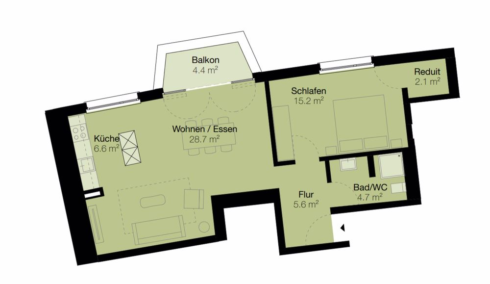 2 ½ Zimmer-Wohnung in Zurich mieten - Bild 2