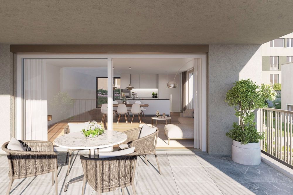 SONNHALDE - 4.5-Zimmer-Neubau-Attikawohnung - Visualisierung