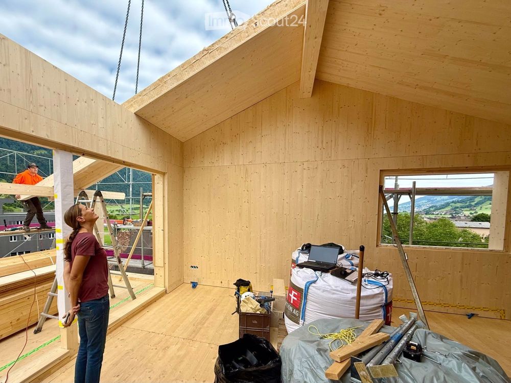 Erstvermietung: Moderne 4.5-Zimmer Dach-Maisonette, Holzbau - Bild 4