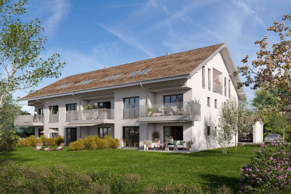 À louer à Corserey (FR) - Superbe 2,5 pièces neuf avec grand balcon - Bild 1