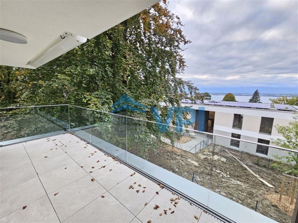 Neue 3-Zimmer-Wohnung mit Terrasse mit Blick auf den See in Anières - Bild 7