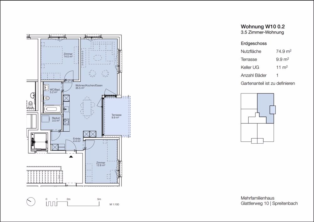 Glattlerweg 10 8957 Spreitenbach sucht Nachmieter ab dem 01.10 - Bild 2