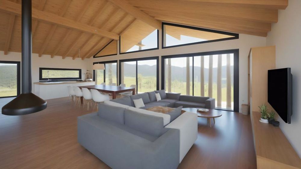Appartement de 4 pièces 1/2 sur les hauteurs de Vollèges - Bild 6