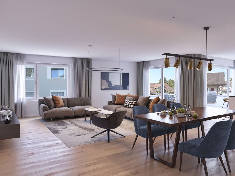 Gartenwohnung 4.5 Zimmer - Bild 1