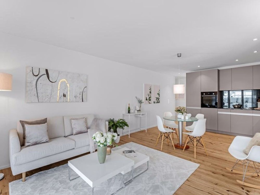 Willkommen im neuen Zuhause - Wohnzimmer