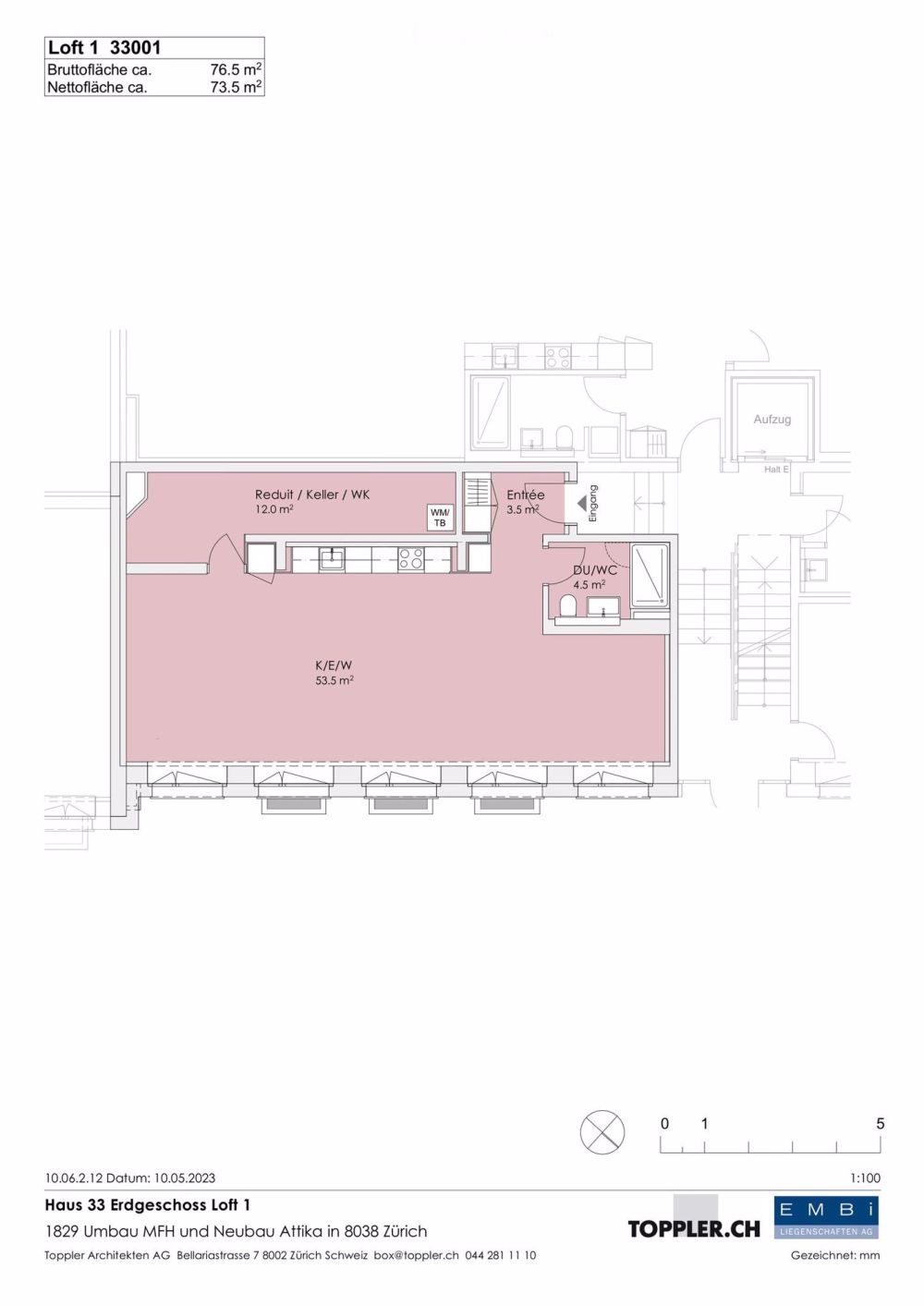 Loft in Zürich - Bild 5