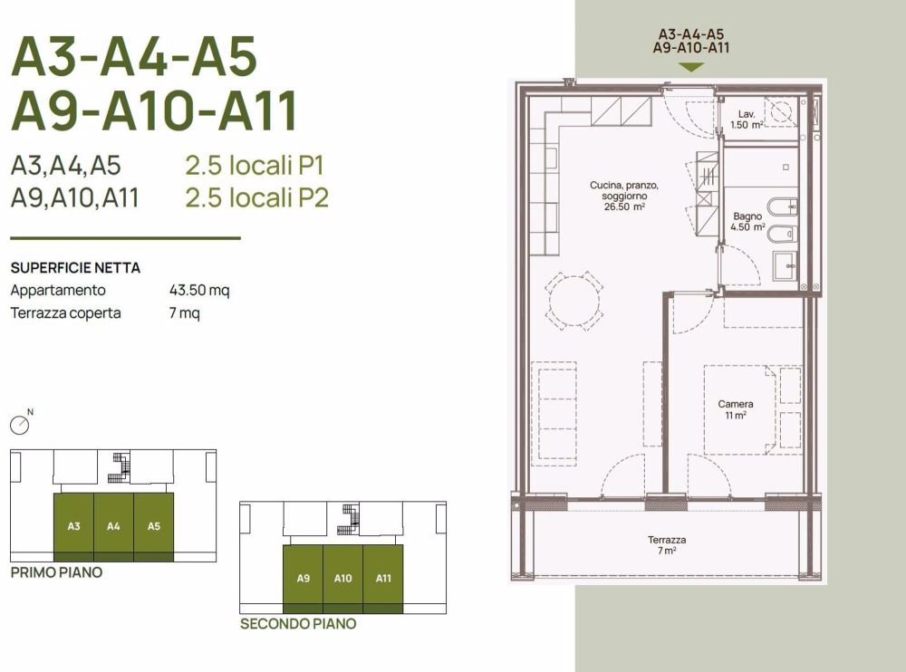 Nuovi Appartamenti da 2.5 locali Minergie P a Cama (GR) - Bild 7