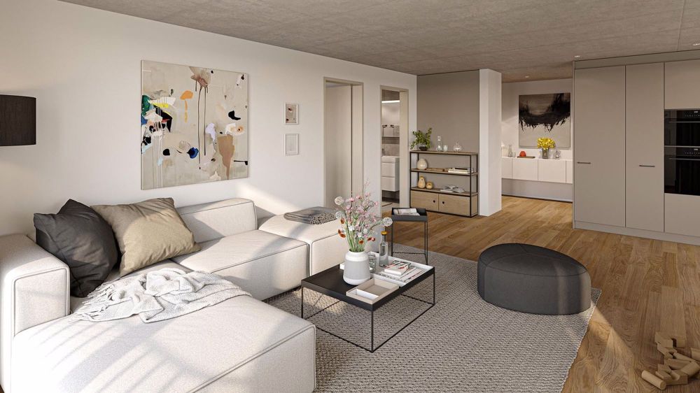 «Alte Mühle» - 83 m² grosse Attikaterrassen mit Platz zum Entfalten! - Bild 2