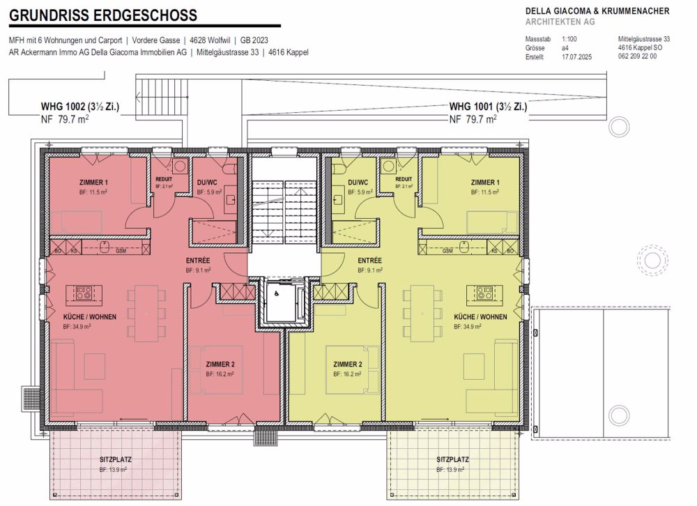 Moderne 3.5-Zimmer-Neubauwohnungen in ruhiger Lage – Bezug ab 01.01.2026 - Bild 3