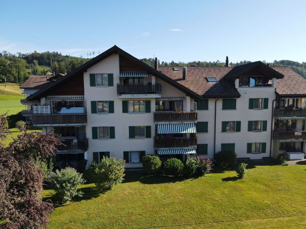 Erstvermietung nach Komplettsanierung: 4.5-Zimmer-Wohnung mit Balkon in Wagen - Bild 1