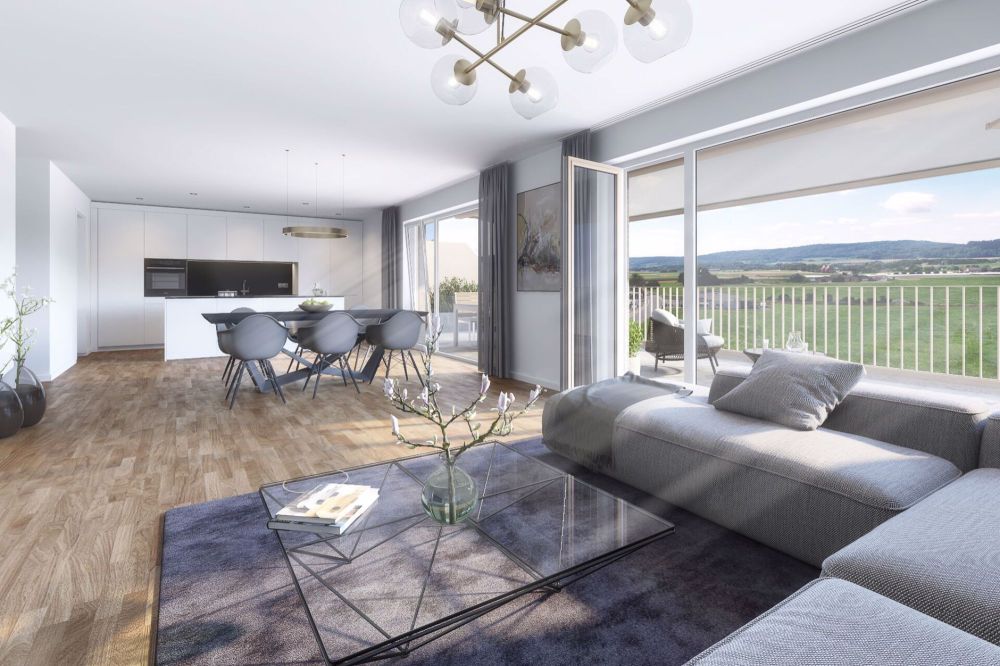 4 1/2 Zimmer-Attika-Wohnung "Im Baumgarten", Ramsen - Bild 3