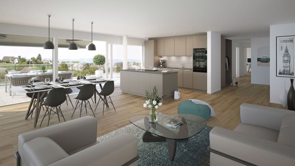 ERSTVERMIETUNG: Überbauung im Hänni-Park - Exklusive Neubauwohnungen mit hochwertiger Ausstattung - Bild 3