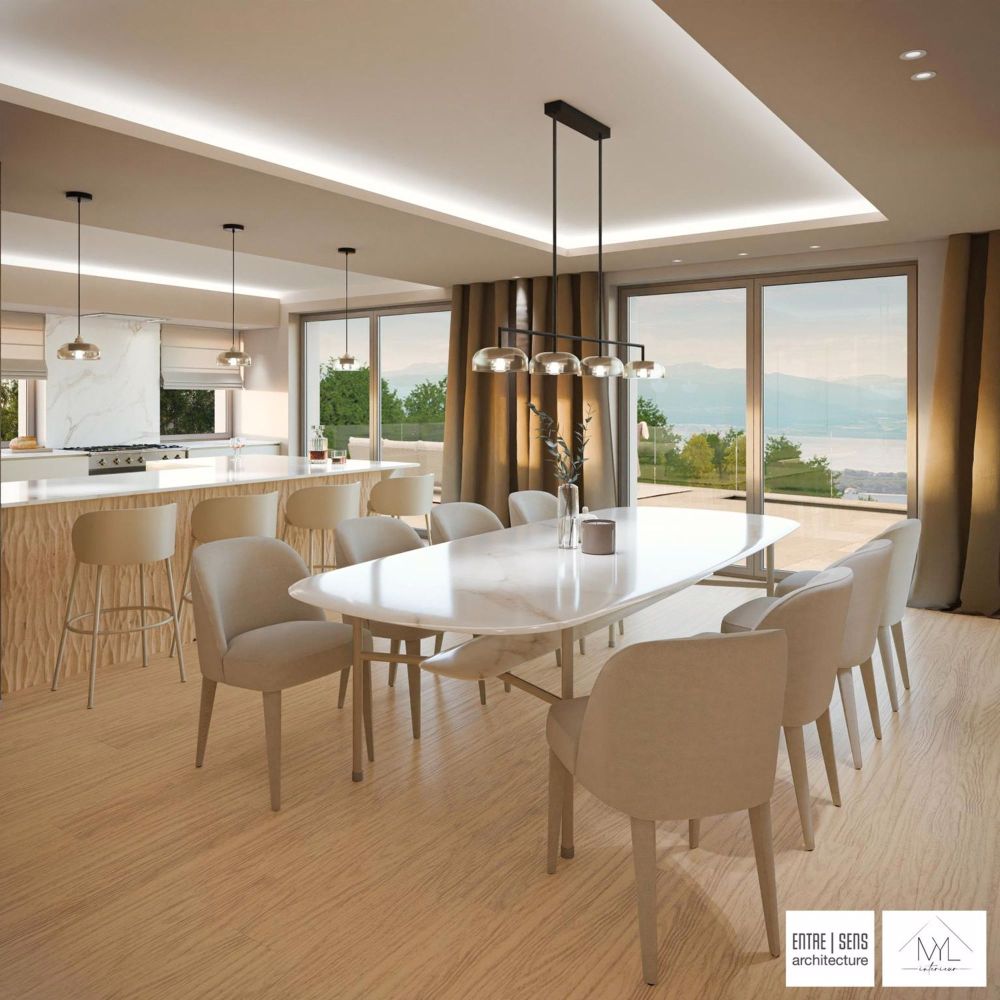 Villa d'exception neuve avec vue panoramique sur le lac - Bild 8