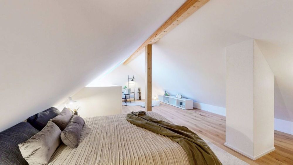 NEUBAU | ERSTVERMIETUNG 2.5-Zimmer-Wohnungen mit zusätzlicher Galerie - Galerie Variante Schlafzimmer