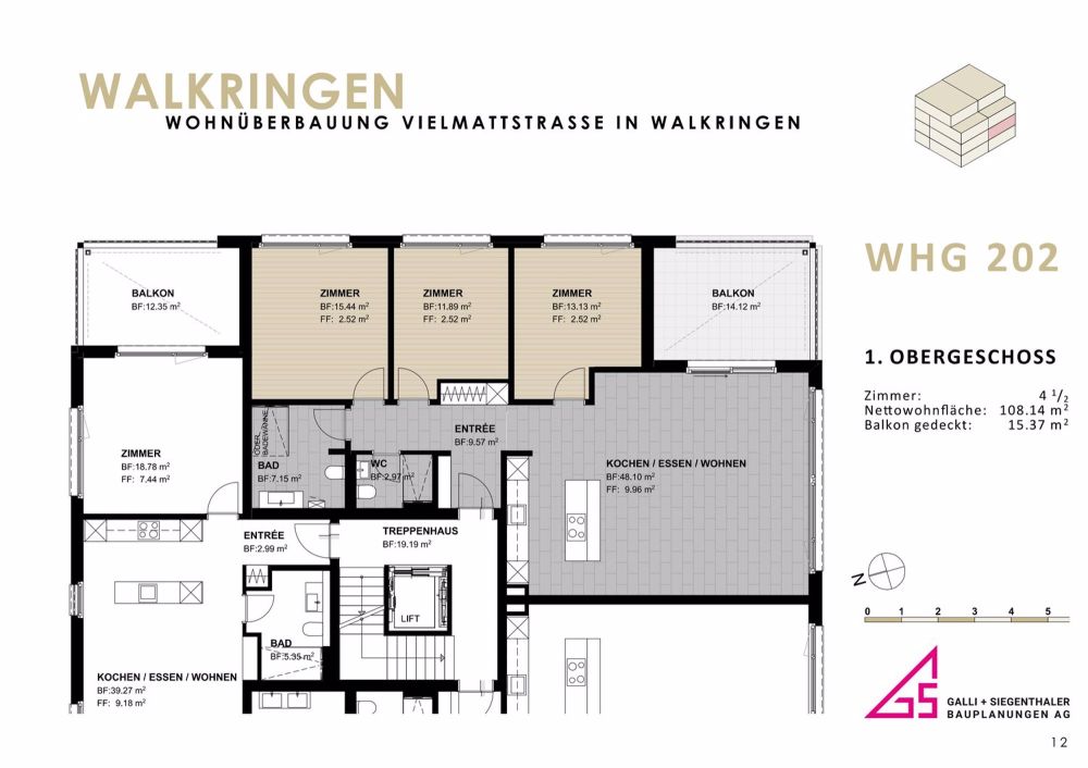 4.5 Zimmer Eigentumswohnung in Walkringen - Bild 7