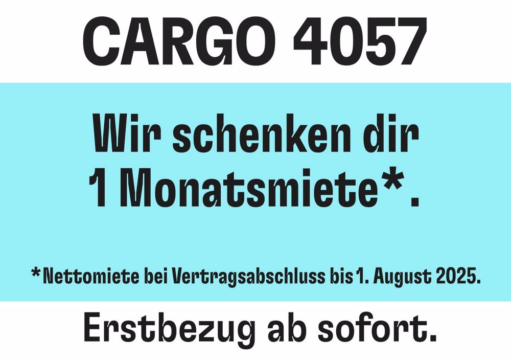 Aktion Monatsmiete - Erstvermietung - Cargo 4057 - Bild 10