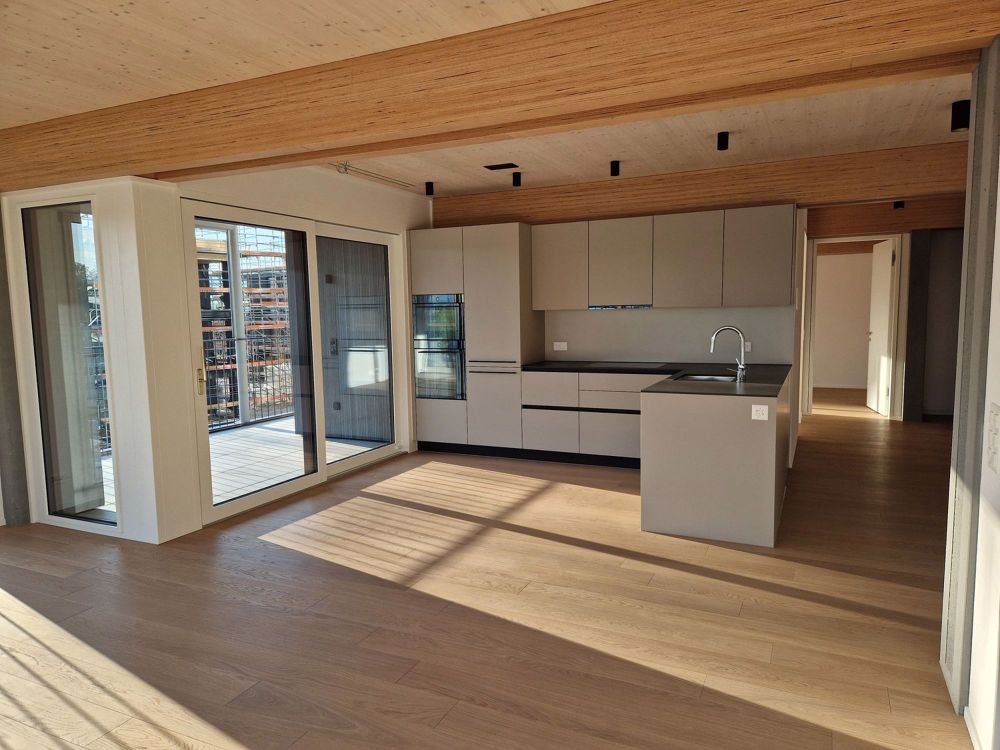 Moderne 4.5-Zimmer-Wohnung mit Panoramablick in Cham - Bild 1