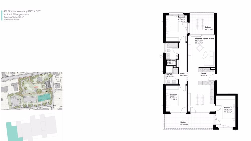 Erstbezug Mietwohnungen Rosengarten - Bild 3