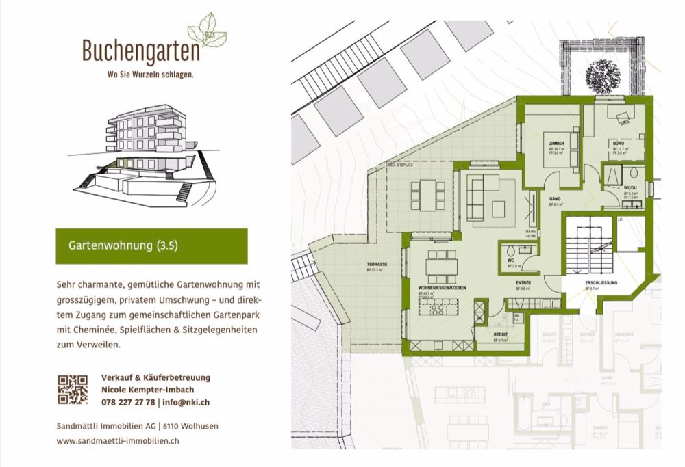 3,5 & 5,5 Zimmer Eigentumswohnungen in 6110 Wolhusen zu verkaufen - Bild 12