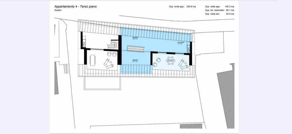 Prestigöses Duplex mit 4,5 Zimmern und großen Terrassen in Besazio - Bild 3