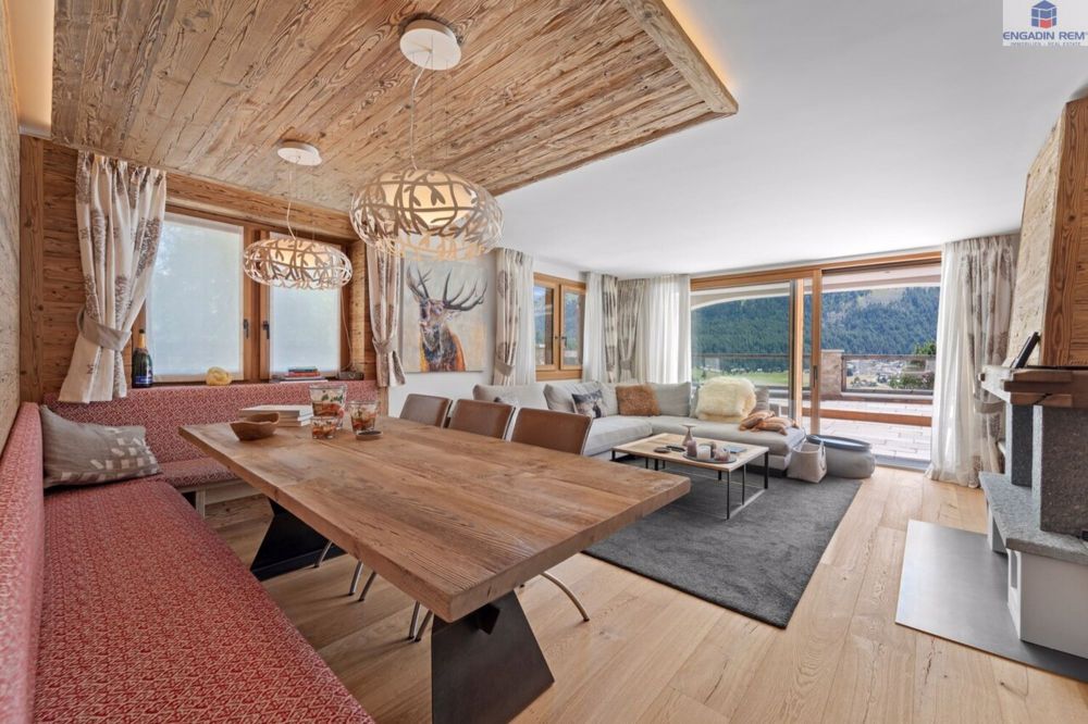 Luxus-Alpen-Chic mit Seesicht - 5.5-Zimmer-Wohnung auf drei Etagen - Bild 4