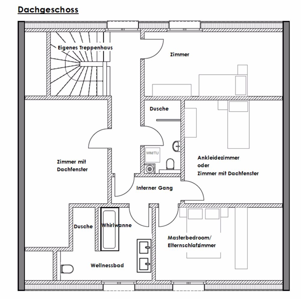 Exklusive Panorama Wohnung in der Natur mit Whirlwanne, Erholung pur, 5.5 Zimmer,Erstbezug in Ruswil - Bild 8