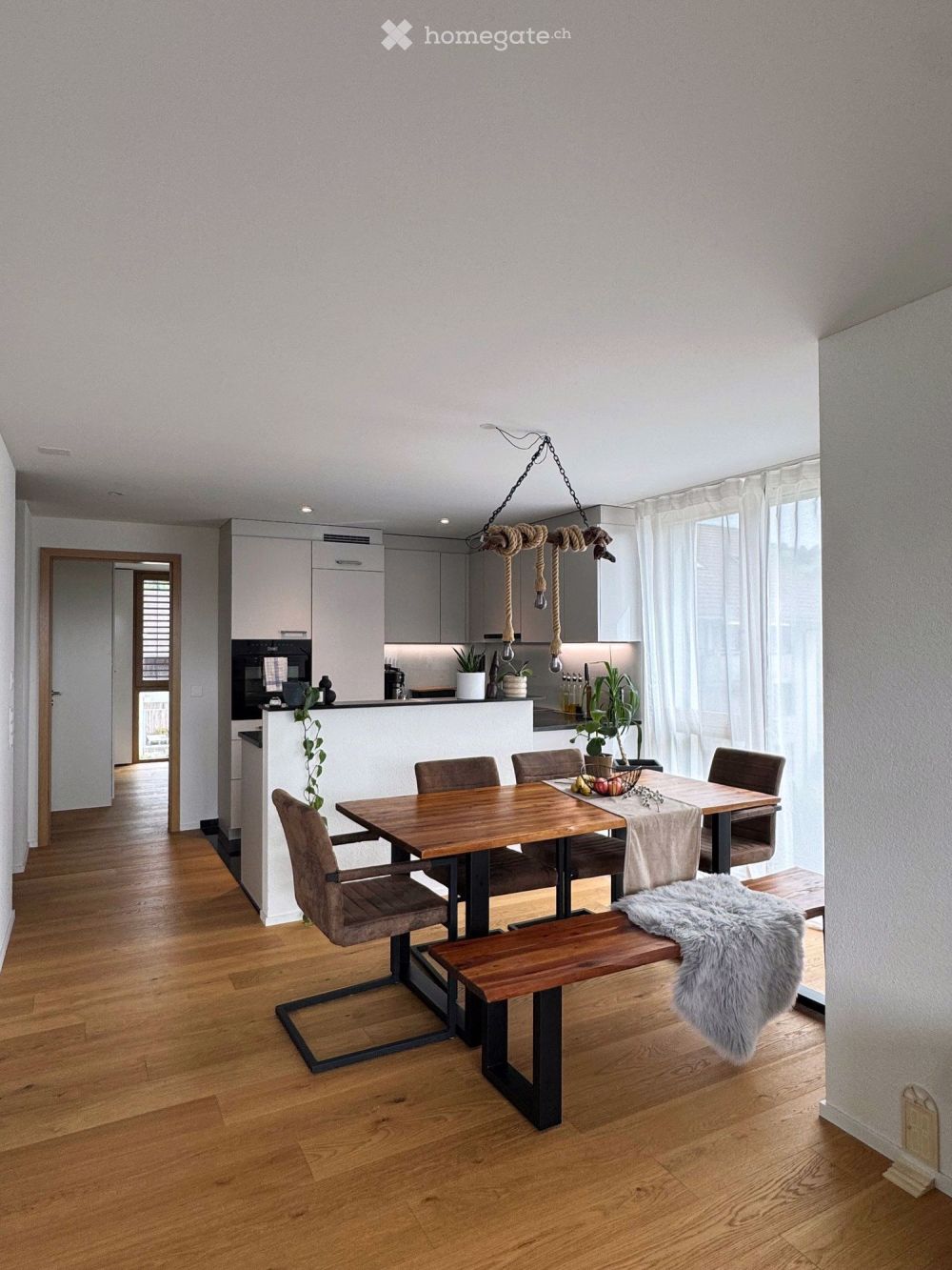 Moderne 4.5-Zimmer-Wohnung in Künten - Neubau mit Minergie-Standard - Bild 1